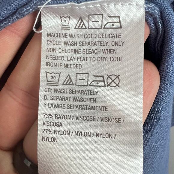 Belle by Kim Gravel Women's 1X Cardigan Sweater Feather Knit Open Front Duster - Picture 6 of 10